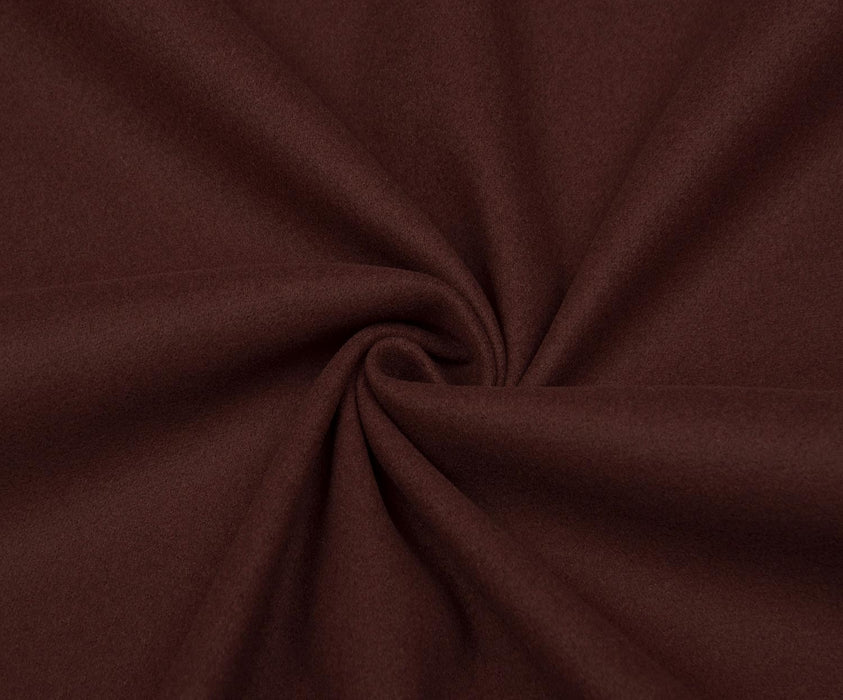 KAŞMİR EFEKTLİ KAŞE KABANLIK KUMAŞ - BORDO