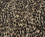LEOPAR DESENLİ KREP KUMAŞ - BEJ