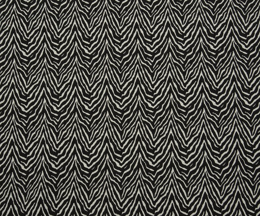 ZEBRA DESENLİ KUMAŞ - SİYAH